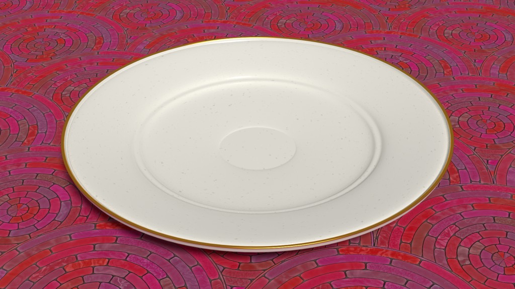 Chinese porcelain dinner plate preview image 1